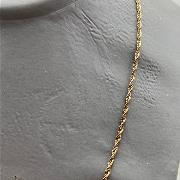 Source Unknown Gold Rope Chain Jewelry 7.22gm - Picture 3 of 4